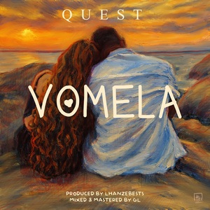 Album cover for “Vomela” by Quest MW, produced by Lhanzebeats